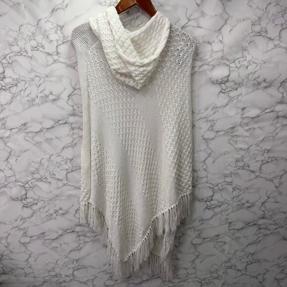 Cotton Natural Women’s Poncho Sweater One Size NEW # H197 - Picture 5 of 9